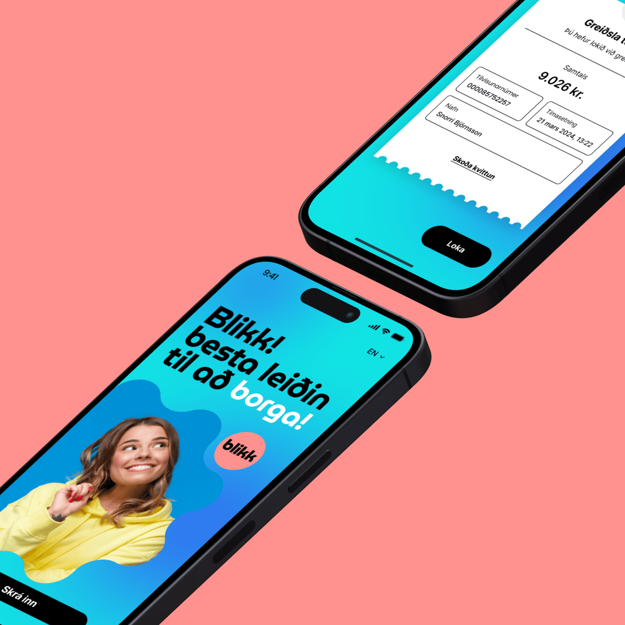 Blikk PSD2-compliant open banking payments platform branding